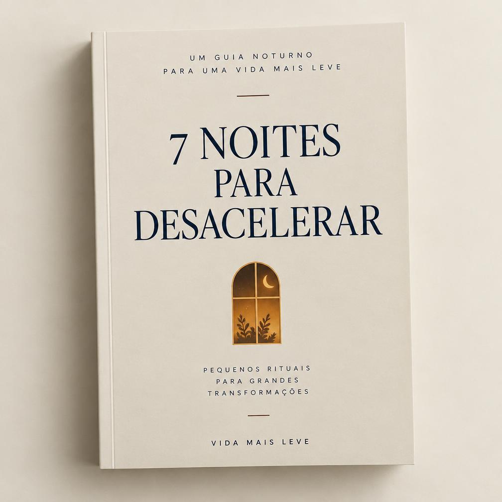 Capa do bônus 7 Noites para Desacelerar